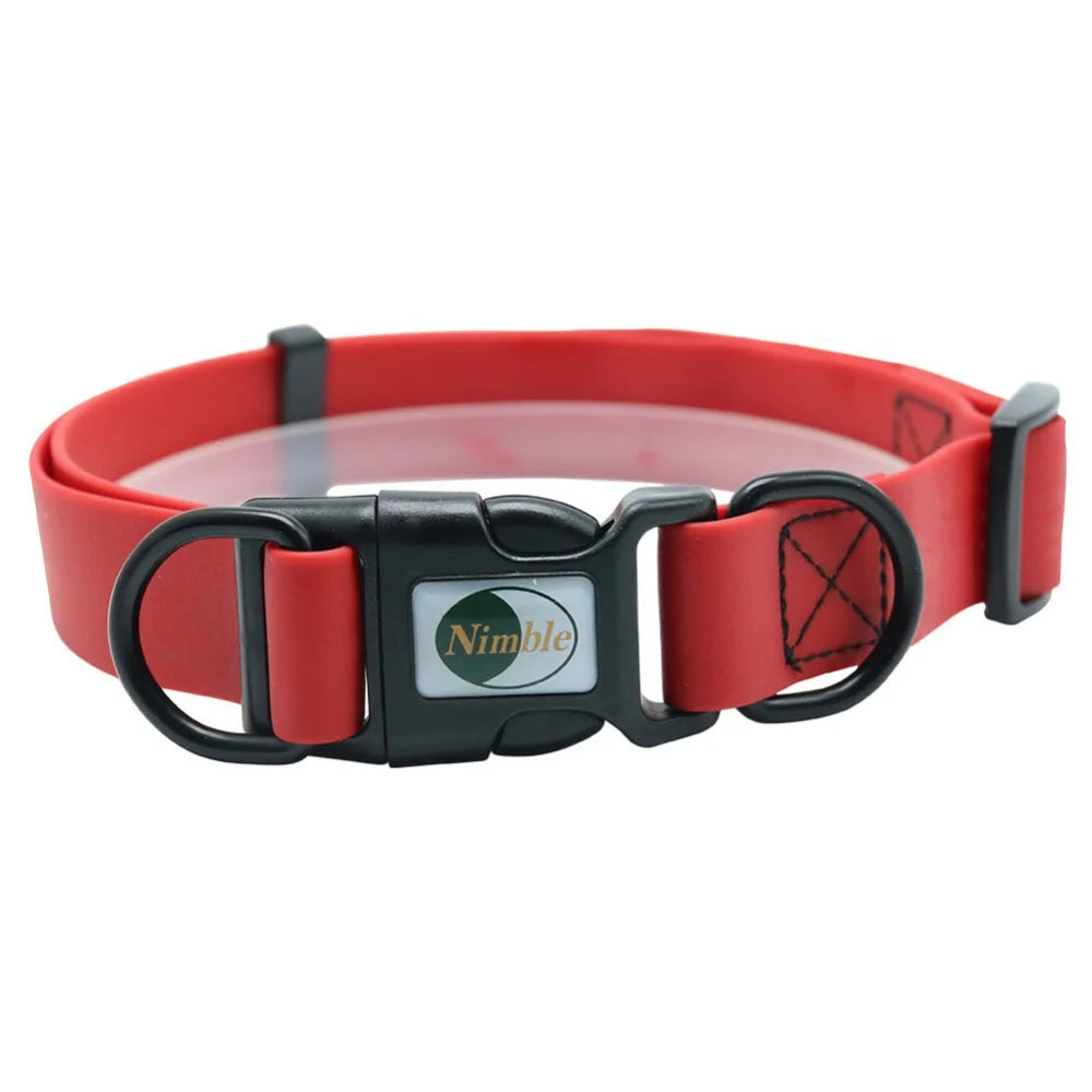 JanPet PVC Waterproof Dog Collar - Easy to Clean, S/M/L