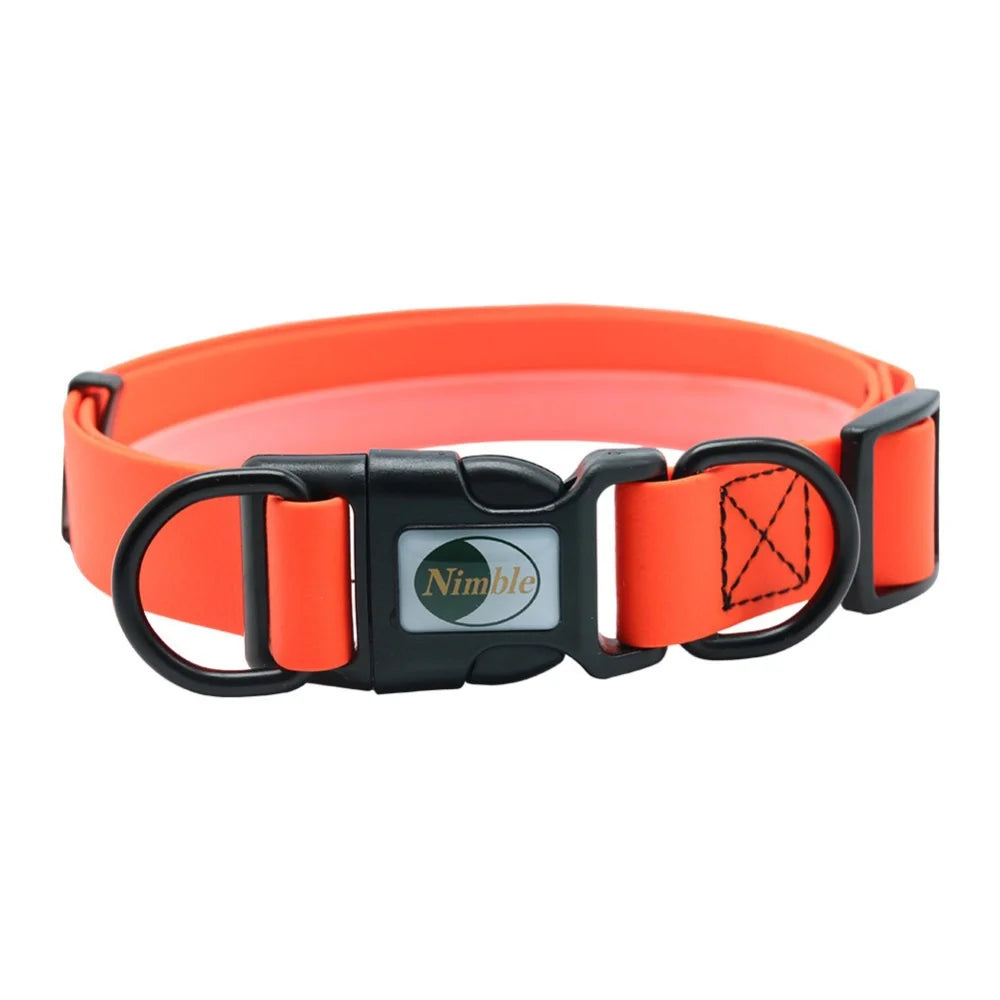 JanPet PVC Waterproof Dog Collar - Easy to Clean, S/M/L