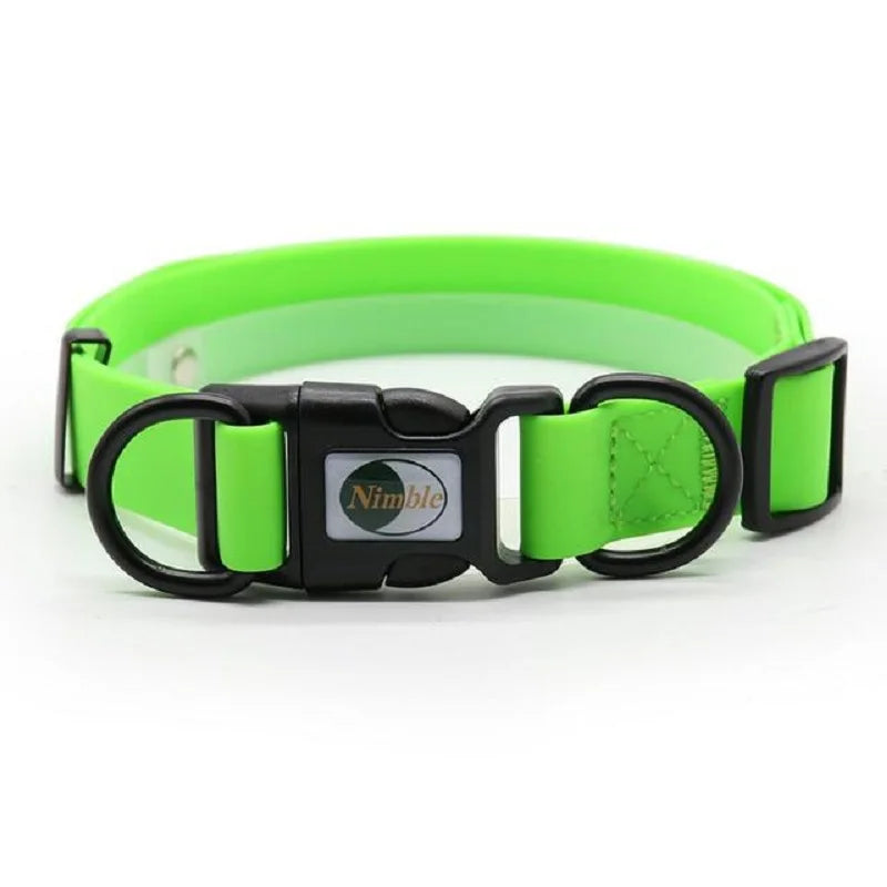 JanPet PVC Waterproof Dog Collar - Easy to Clean, S/M/L