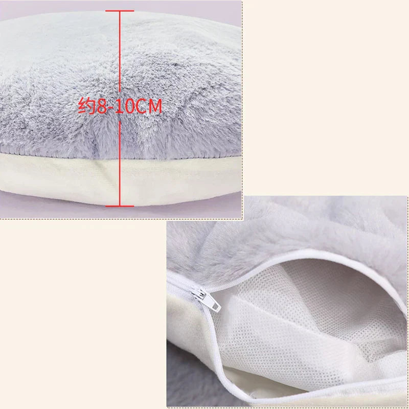HOOPET Cat Bed House Plush Winter Sleeping Mat