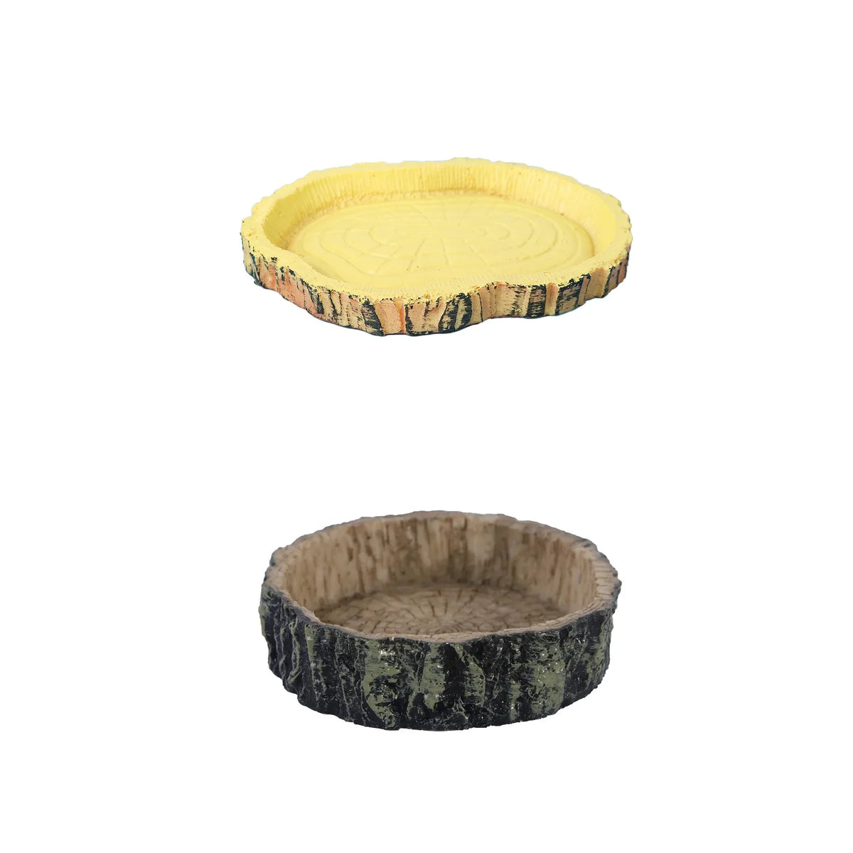 Reptile Bowl Resin Aquarium Pet Reptile Feeder Bowl Basin Food Water Pot Reptile Turtle Tortoise Scorpion Lizard Crabs Supplies