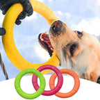 Dog Ring Puller Flying Disk Interactive Toy for Dogs