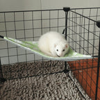 Ice Silk Hamster Triangle Hammock Breathable Skin-Friendly Guinea Pig Nest Double-sided Comfortable Pet Hammock Nest