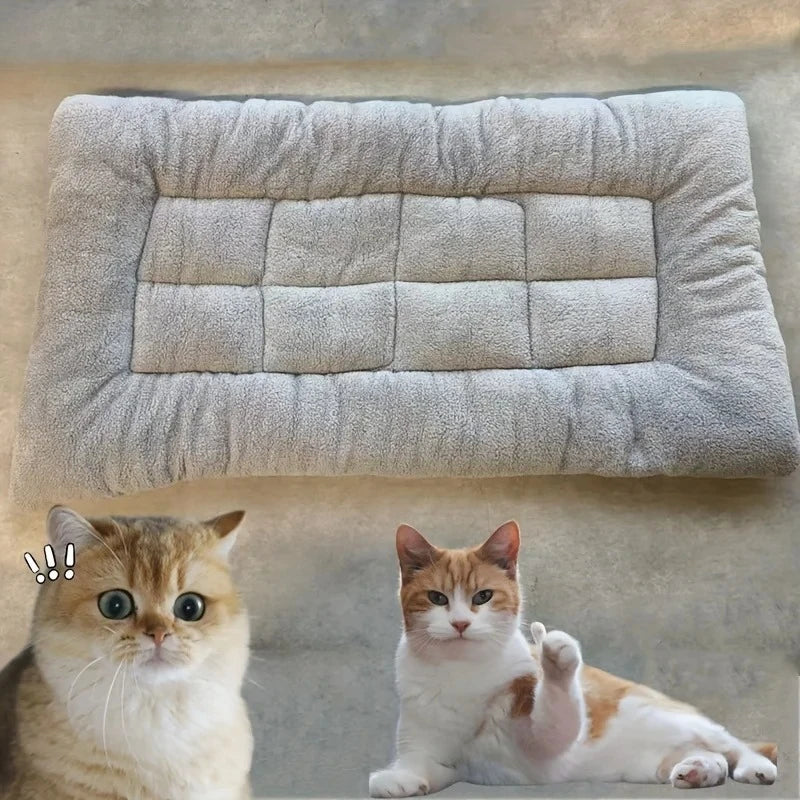 Large Plush Dog Bed Sofa Thickened Fiber Pet Mat