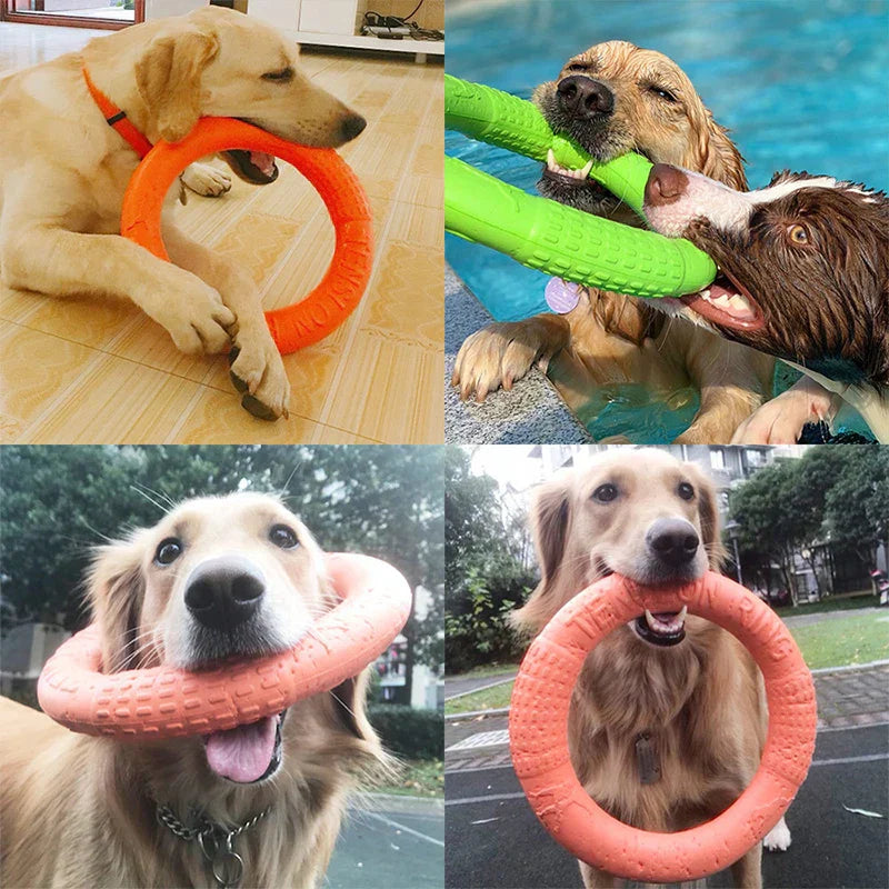 Dog Ring Puller Flying Disk Interactive Toy for Dogs