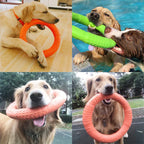 Dog Ring Puller Flying Disk Interactive Toy for Dogs
