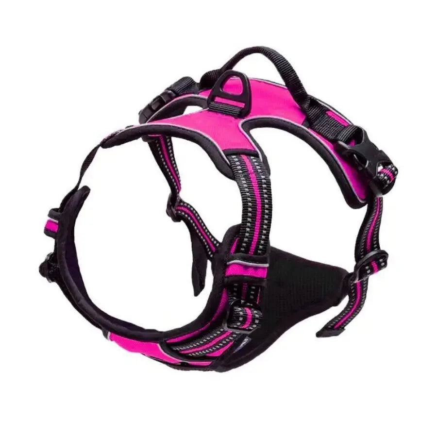 Leather Dog Vest Harness and Accessories Set