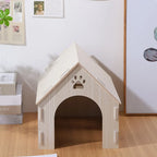 Best-selling oversized wooden guinea pig and small animal hiding spots - Totoro wooden nest, wooden house, devil squirrel house