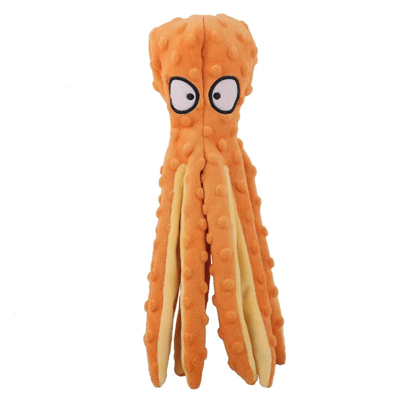 Plush Chew Toys for Small Dogs - Fleece Dinosaur