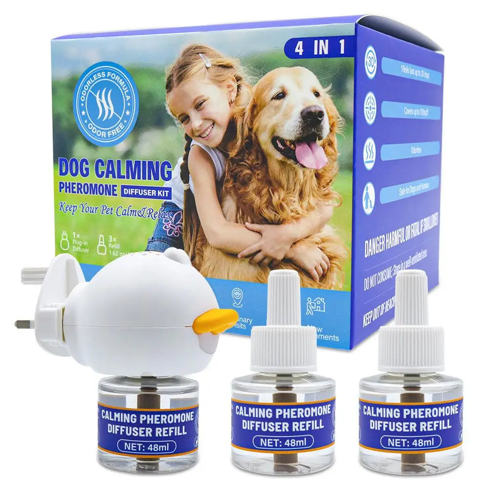 4-in-1 Electric Pheromone Diffuser for Cats and Dogs
