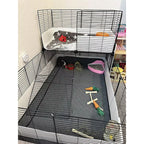 Guinea Pig Cage Lining Washable Guinea Pig Skin Pad Reusable and Non slip Urinary Pad for Guinea Pig Cat Dog Bed small animal