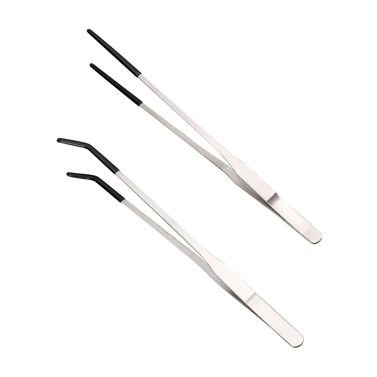 Stainless Steel Reptile Feeding Long Tongs Tweezers For Reptile, Lizards, Spider, Tarantula, Hedgehog, Snake, Aquarium