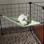 Ice Silk Hamster Triangle Hammock Breathable Skin-Friendly Guinea Pig Nest Double-sided Comfortable Pet Hammock Nest