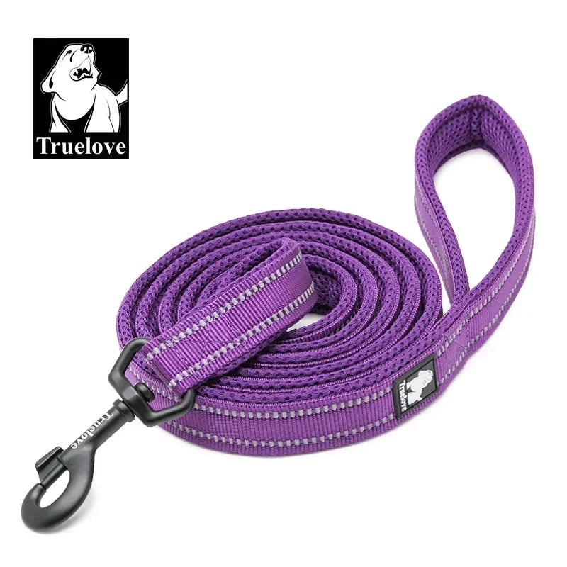TRUELOVE Reflective Nylon Mesh Dog Leash 200cm