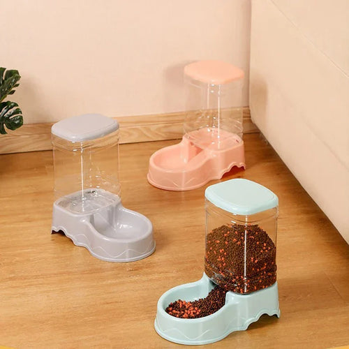 Automatic Cat and Dog Feeder 3.8L Plastic Quadrate Bowl