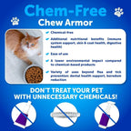 Cat Flea & Tick Control Chewables - Taurine for Cats
