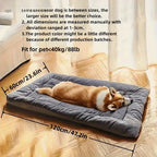 Large Plush Dog Bed Sofa Thickened Fiber Pet Mat