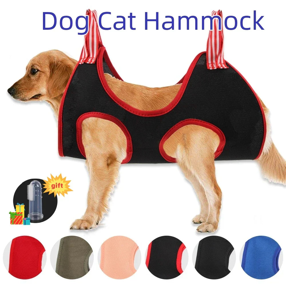 Grooming Hammock for Cats - Polyester Nail Cutting Bag