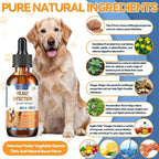 Natural Yeast Relief for Dogs - 60ml Liquid Formula