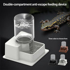 Automatic Reptile Feeder Reptile Automatic Dish Tortoise Water Dish Gecko Drink Dispenser for Lizard Chameleon Snake Frog Hermit