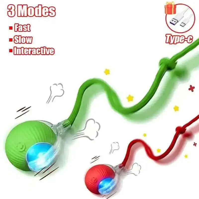 Smart Dog Interactive Ball Toy Rechargeable Electric