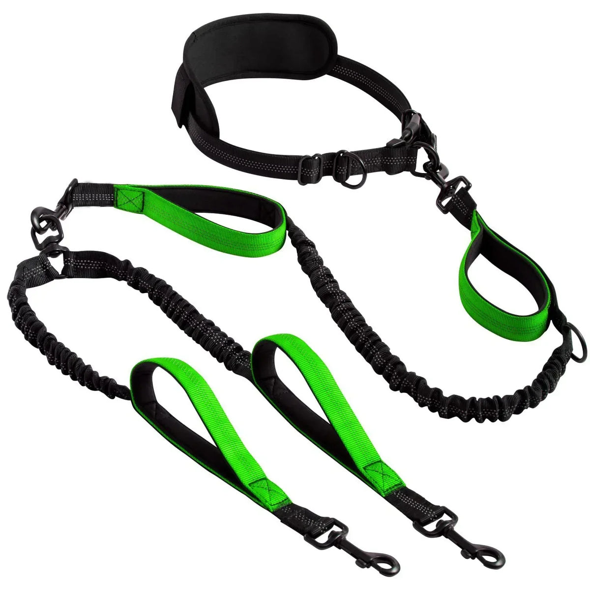 Explosion-Proof Nylon Pet Leash for Dogs - Double Leashes
