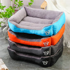 Large Cotton Dog Sofa Bed - Washable & Waterproof