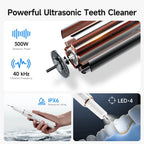 Ultrasonic Dog Teeth Cleaner Waterproof IPX6 Rechargeable
