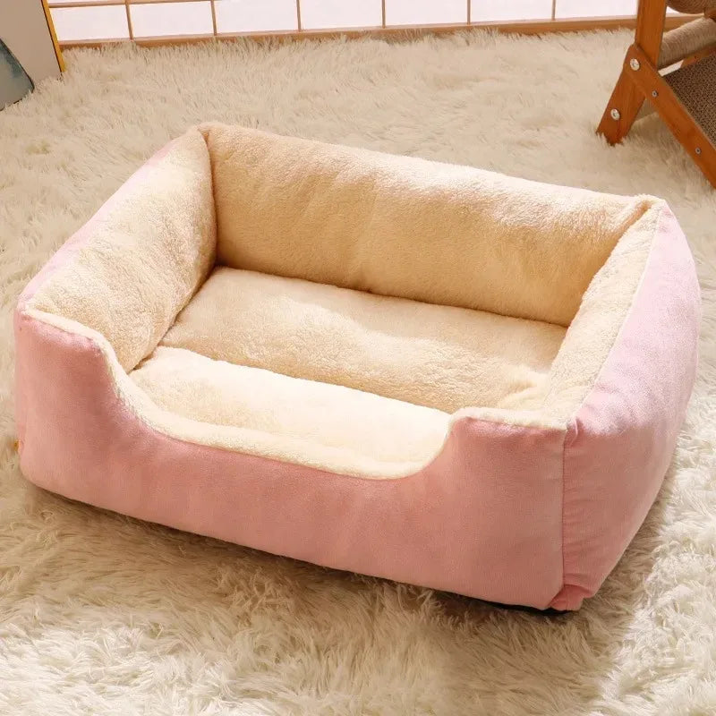 Plush Cat Bed for Winter - BeiYu Pet