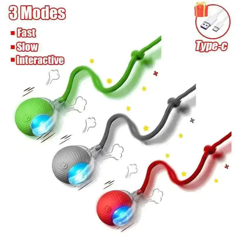Smart Dog Interactive Ball Toy Rechargeable Electric