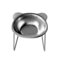 Stainless Steel Slanted Pet Bowl for Cats and Dogs