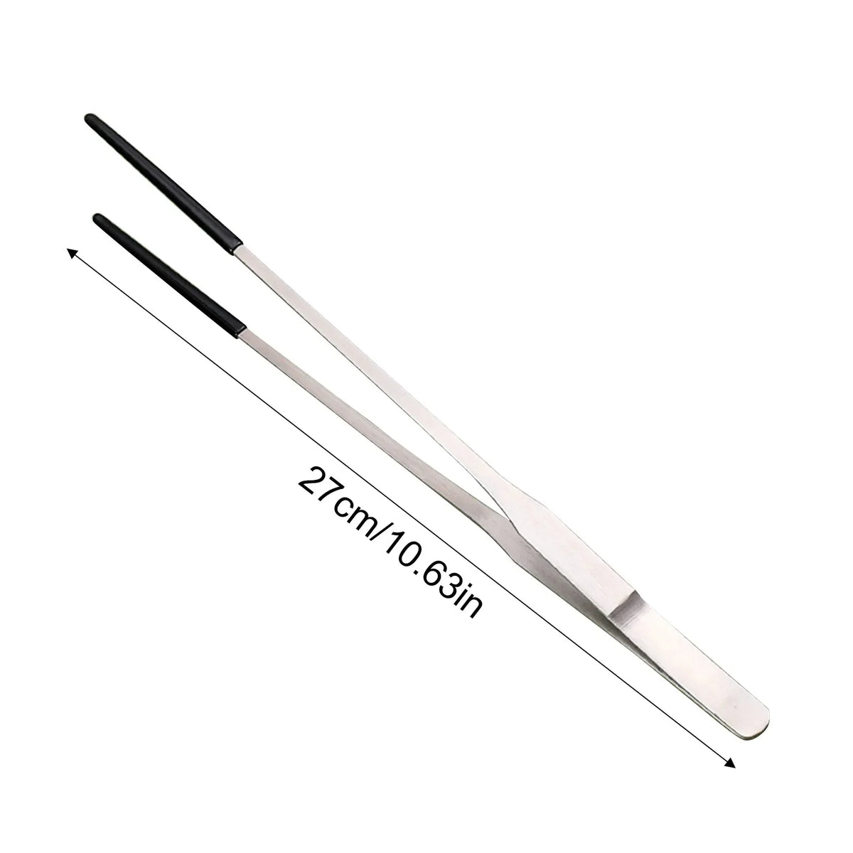 Stainless Steel Reptile Feeding Long Tongs Tweezers For Reptile, Lizards, Spider, Tarantula, Hedgehog, Snake, Aquarium