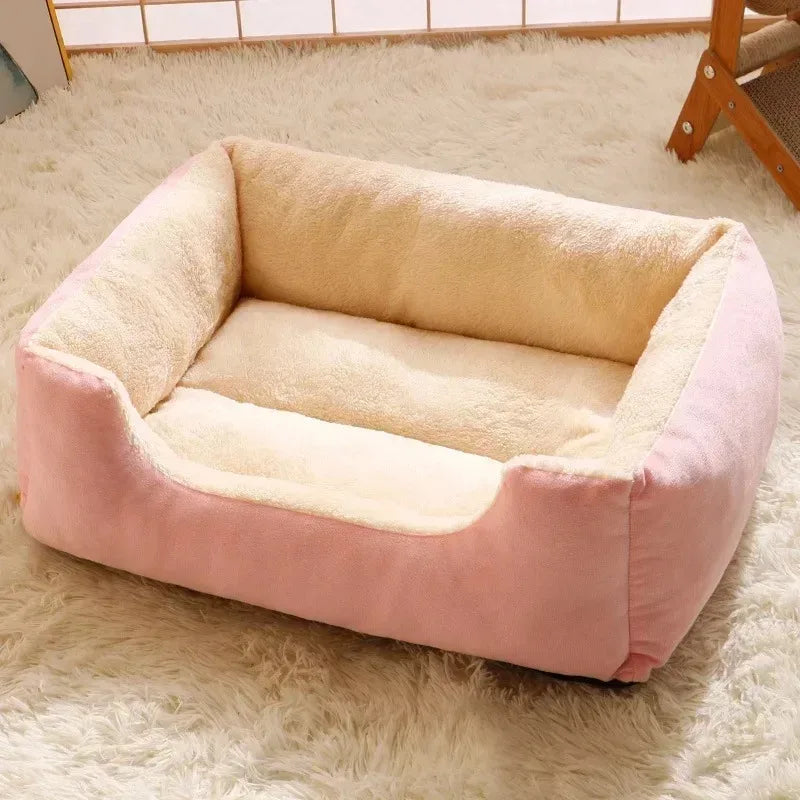 Plush Cat Bed for Winter - BeiYu Pet