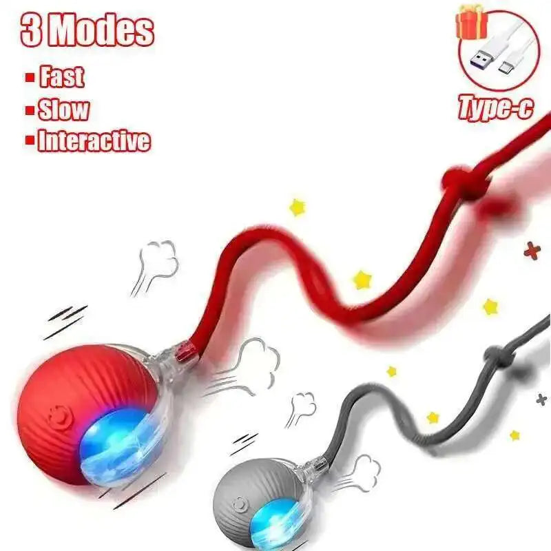 Smart Dog Interactive Ball Toy Rechargeable Electric