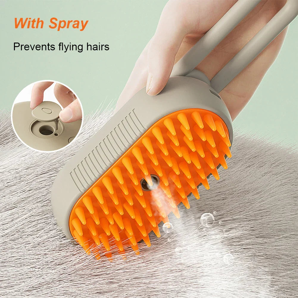 Electric Pet Cleaning Brush for Dogs and Cats