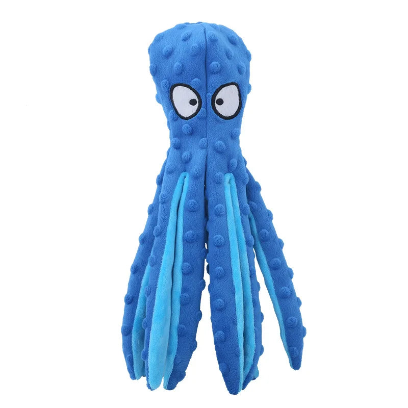 Plush Chew Toys for Small Dogs - Fleece Dinosaur