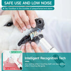 Ultrasonic Dog Tooth Cleaner with LED Light