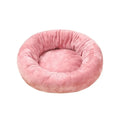 Round Cotton Dog Bed Soft Washable Plush Cushion