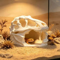 Reptile Cave Hideout Shelter Climbing Pet House Aquarium Tank Landscape Fish Tank Decor for Lizard Snake Tortoise Small Fish