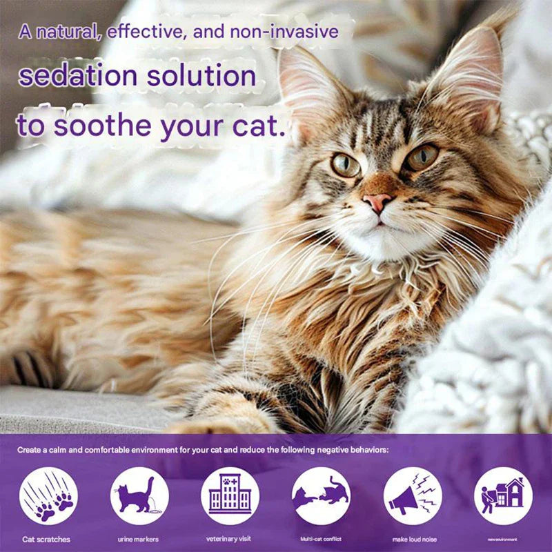 4-in-1 Electric Pheromone Diffuser for Cats and Dogs