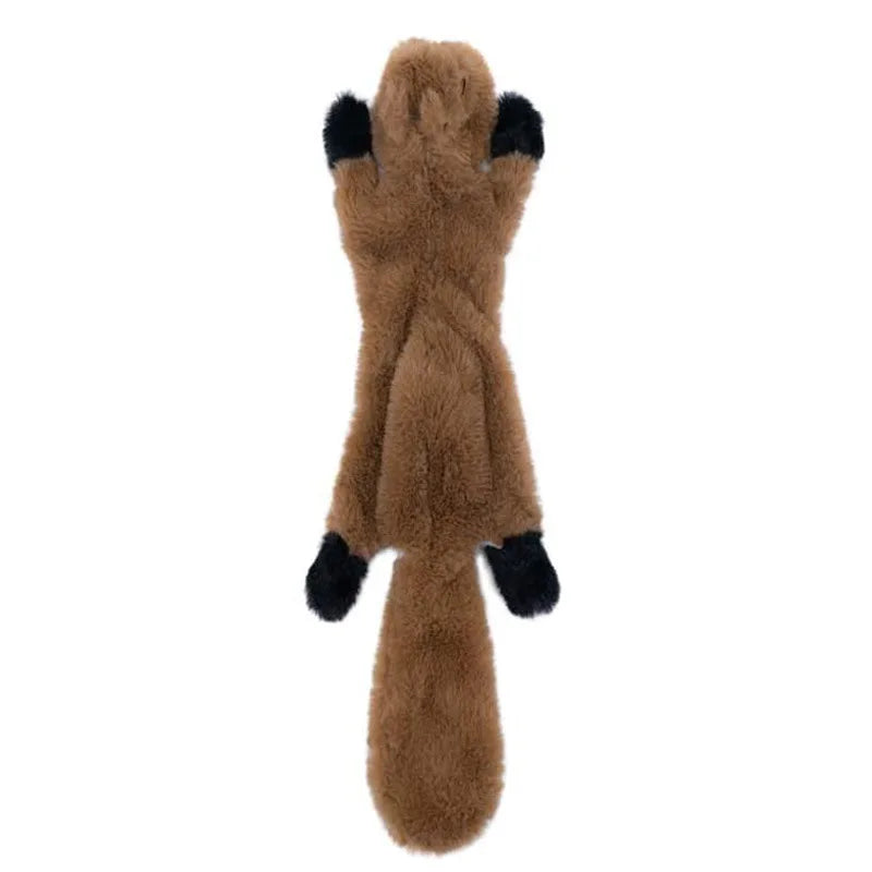 Plush Chew Toys for Small Dogs - Fleece Dinosaur