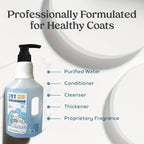 Pet Bath Gel for Cats and Dogs - 500ml Gentle Formula