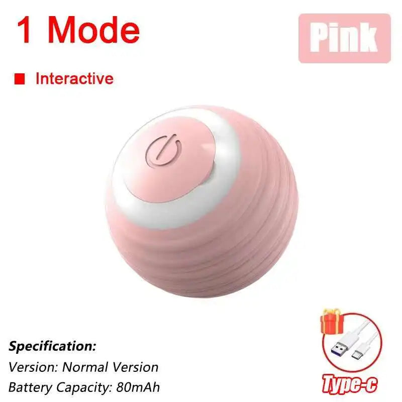 Smart Dog Interactive Ball Toy Rechargeable Electric