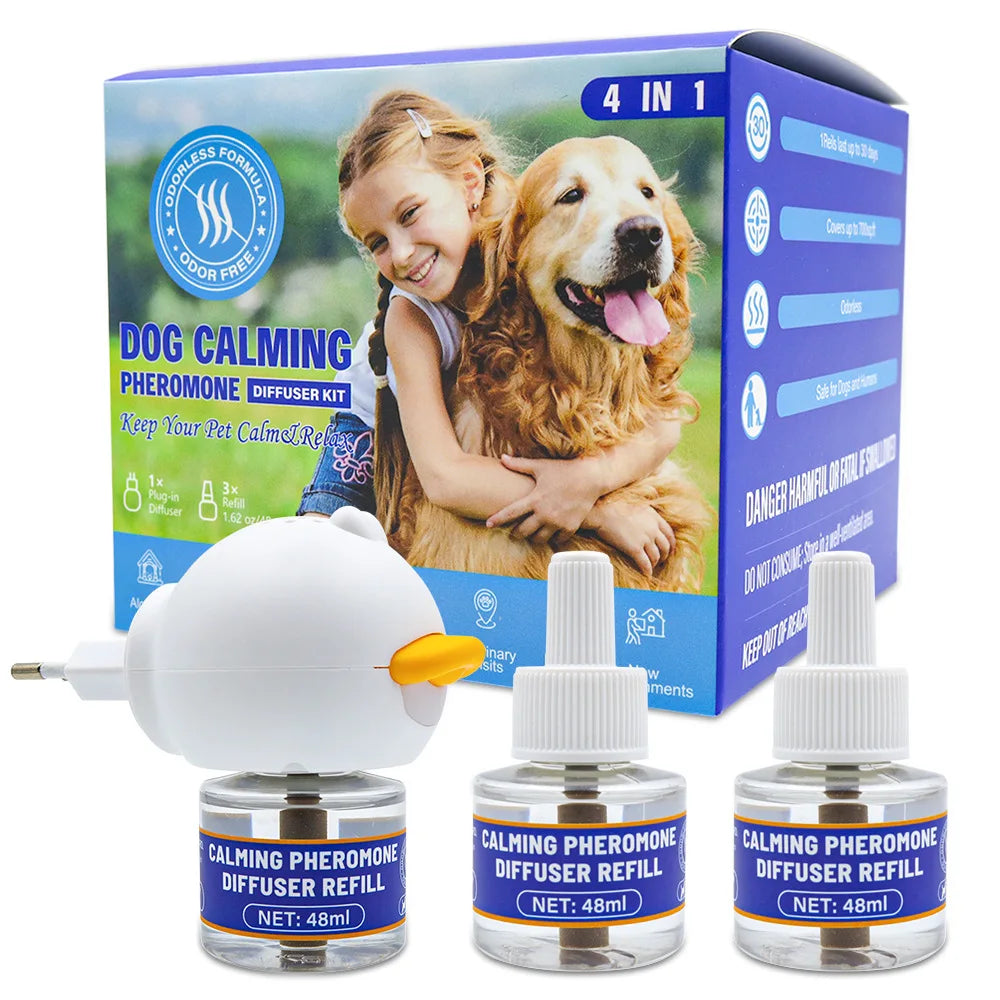 4-in-1 Electric Pheromone Diffuser for Cats and Dogs