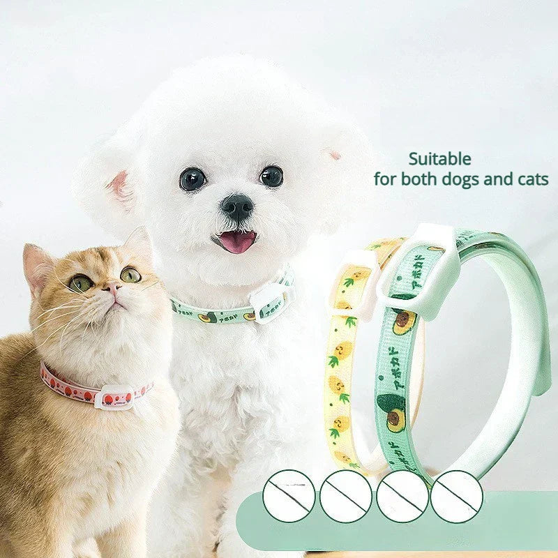Essential Oil Anti-Bite Pet Collar for Cats and Dogs