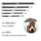 Personalized PU Leather Dog Collar for Small to Large Pets