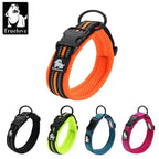 Truelove Reflective Nylon Dog Collar - Adjustable & Padded