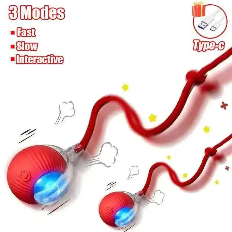Smart Dog Interactive Ball Toy Rechargeable Electric