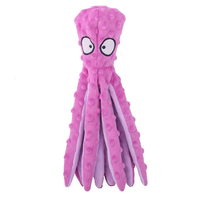Plush Chew Toys for Small Dogs - Fleece Dinosaur