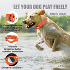 Waterproof Airtag Dog Collar for Large Dogs - Reflective